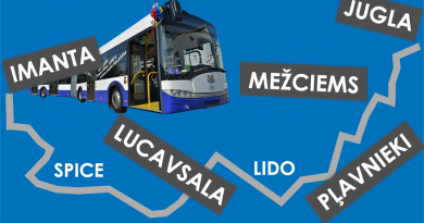 Paraksties par jaunu autobusu maršrutu! Paraksties par jaunu autobusu maršrutu!