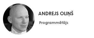 Andrejs Oliņš - programmētājs